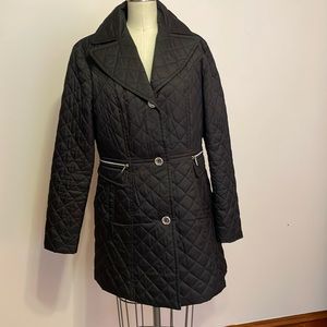 Women’s Black Coat Laundry by Shelli Segal Large